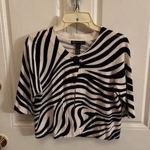 Animal print  cardigan